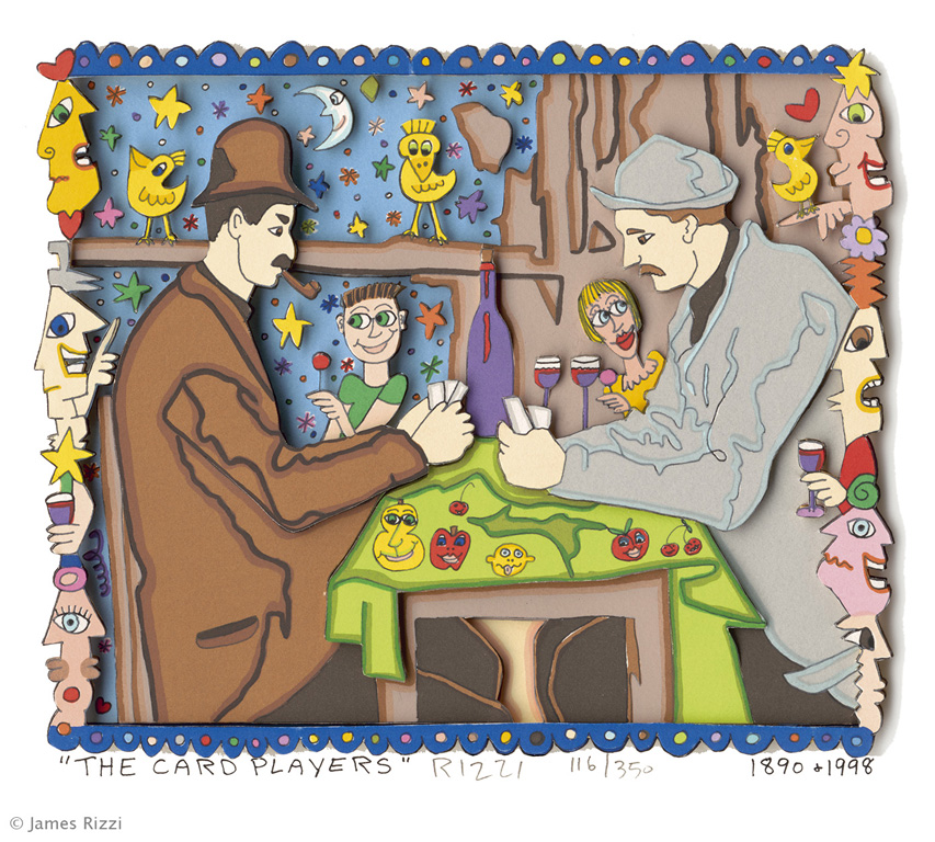 james-rizzi-the-card-players-ungerahmt-kunst-3d