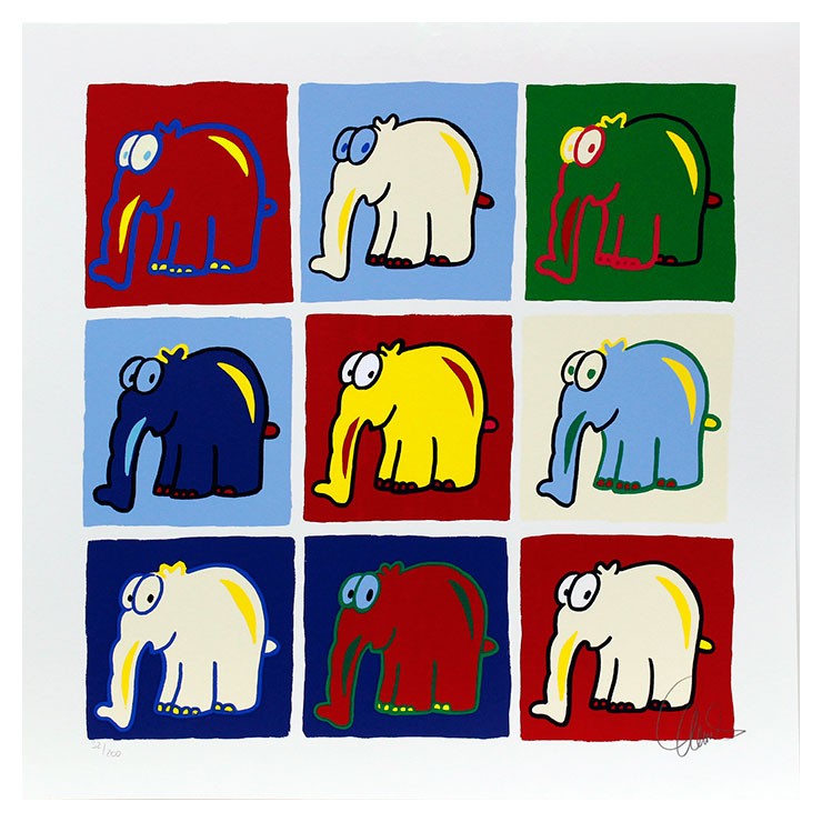 otto-waalkes-hommage-an-andy-warhol-ungerahmt-pop-art