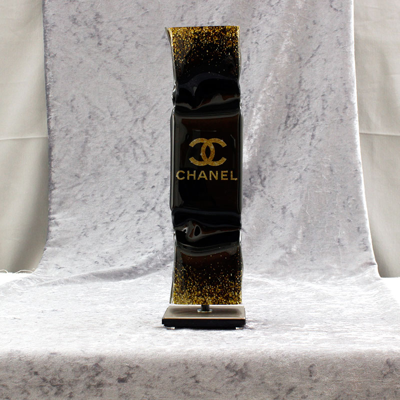 Michael Daniels - LIQUID POP ART - COCO CHANEL - original handgemachte ART CANDY SKULPTUR
