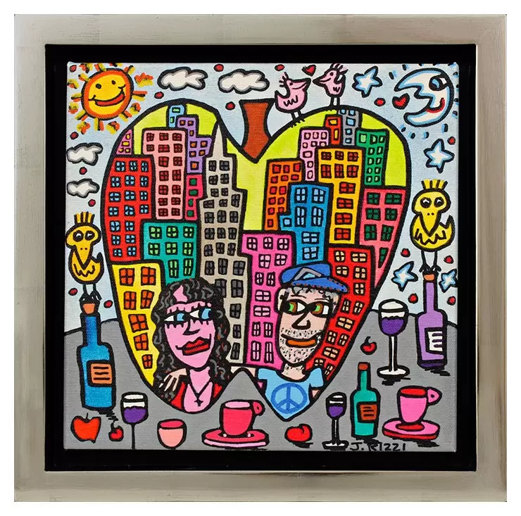 james-rizzi-you-are-the-apple-of-my-eye-gerahmt-kunst-2d