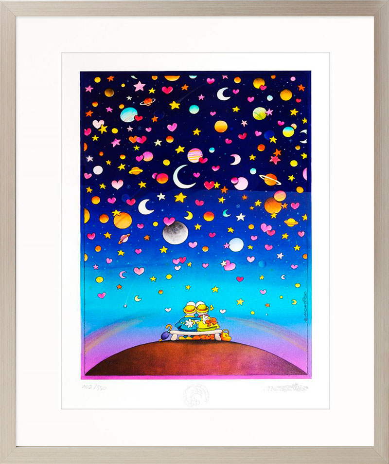 1 Mordillo, Guillermo - CONSTELLATION - original PIGMENTGRAFIK