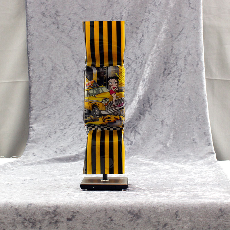 Michael Daniels - LIQUID POP ART - BETTY BOOP TAXI - original handgemachte ART CANDY SKULPTUR