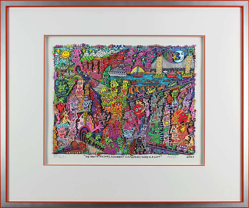 James Rizzi Bilder 3D Pop Art PREISWERT kaufen Galerie Wutzke