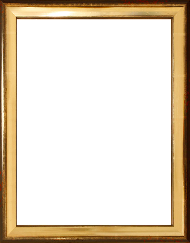 Wandspiegel - Kunstvoller Spiegel im Weissgoldrahmen