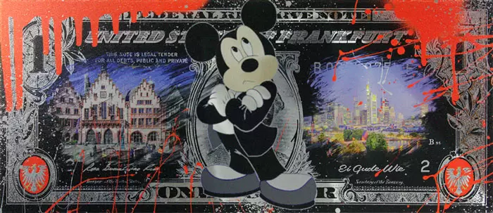 Skyyloft Bilder & Dollar - Mickey Maus Frankfurt Dollar