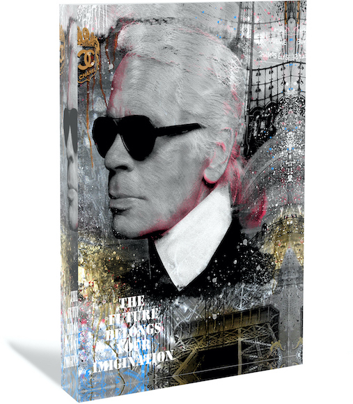 DEVIN MILES - KARL CHANEL - LAGERFELD - ACRYLBLOCK