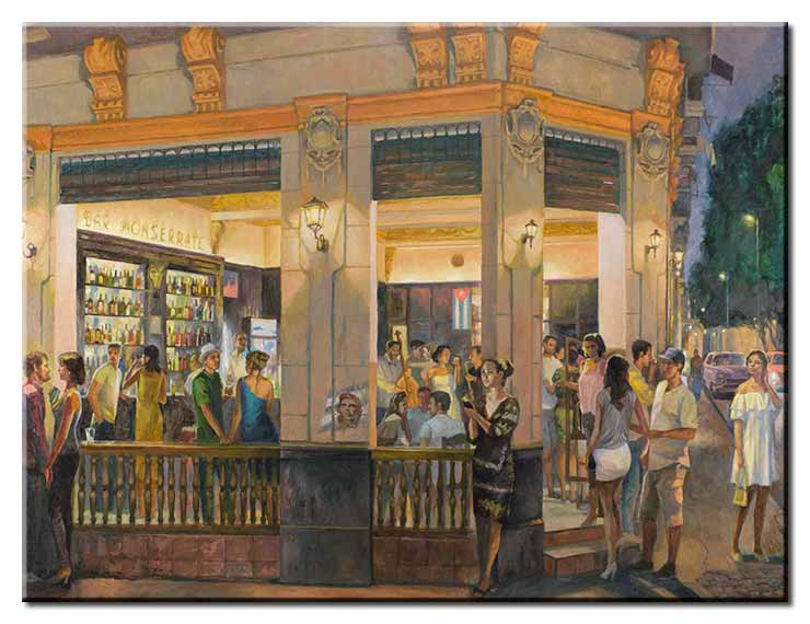 Diego Santos - Bar Monserrate-20 x 30 cm