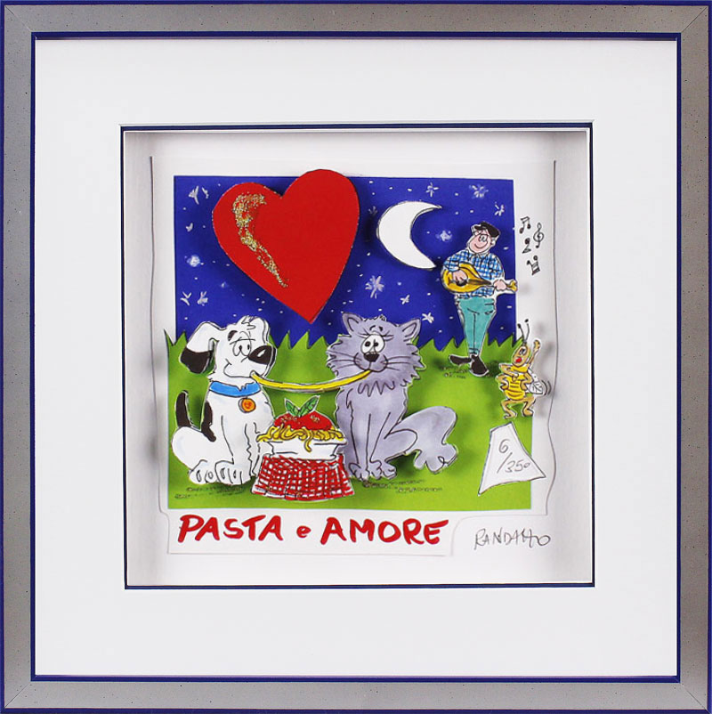 paolo-randazzo-pasta-e-amore-gerahmt-kunst-3d