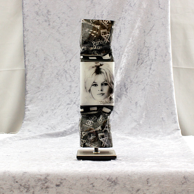 Michael Daniels - LIQUID POP ART -  BRIGITTE BARDOT - original handgemachte ART CANDY SKULPTUR