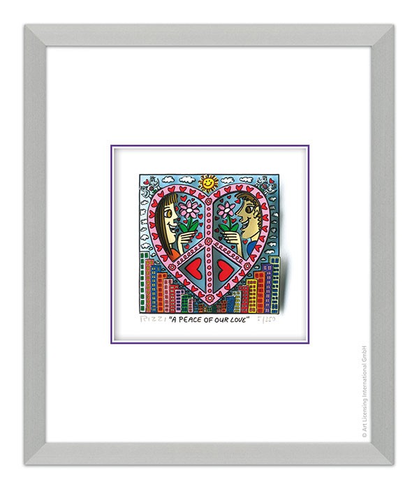 james-rizzi-a-peace-of-our-love-gerahmt-kunst-3d