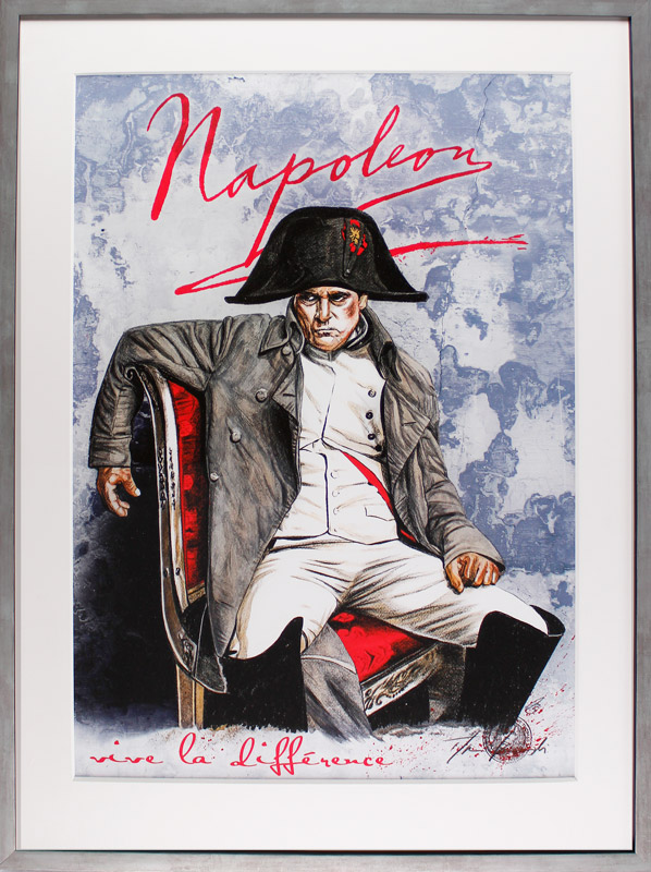 Thomas Jankowski Bilder Napoleon gerahmt