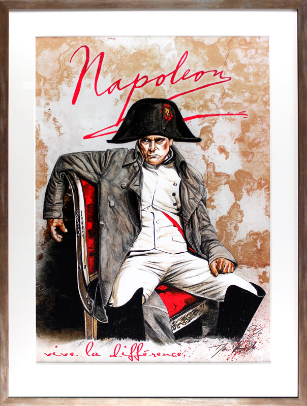 Thomas Jankowski Bilder Napoleon gerahmt