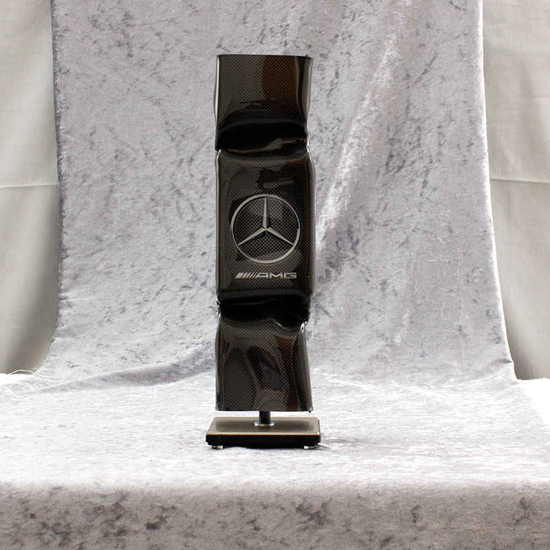 Michael Daniels - LIQUID POP ART - MERCEDES - original handgemachte ART CANDY SKULPTUR