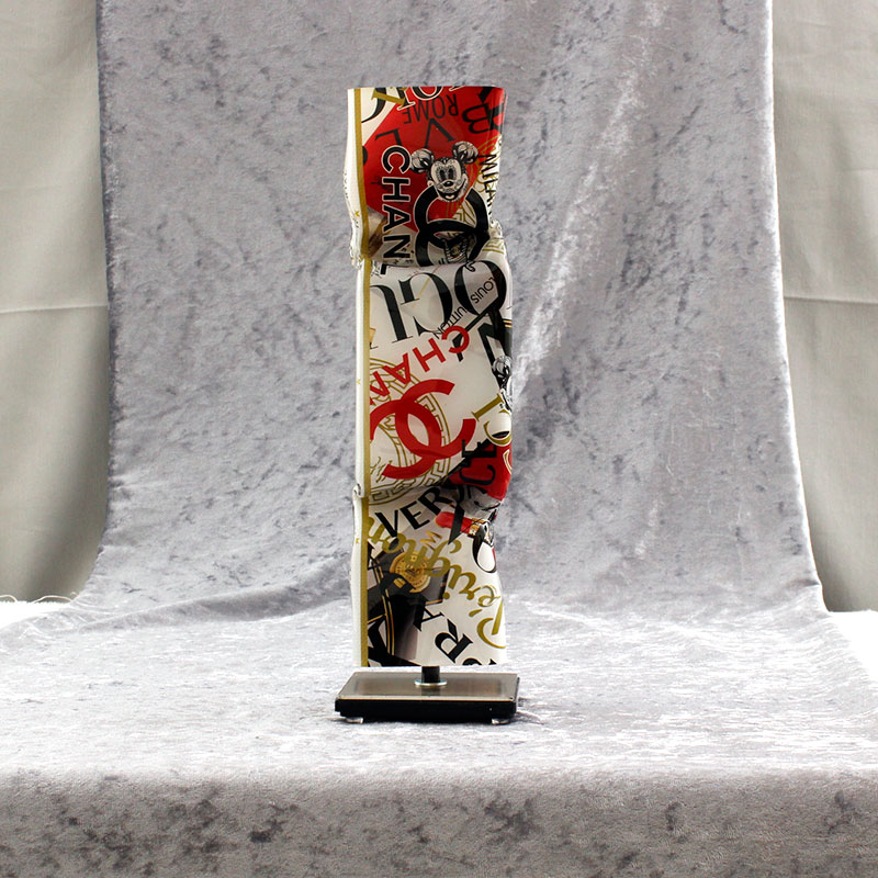 Michael Daniels - LIQUID POP ART - LUXURY FASHION - original handgemachte ART CANDY SKULPTUR