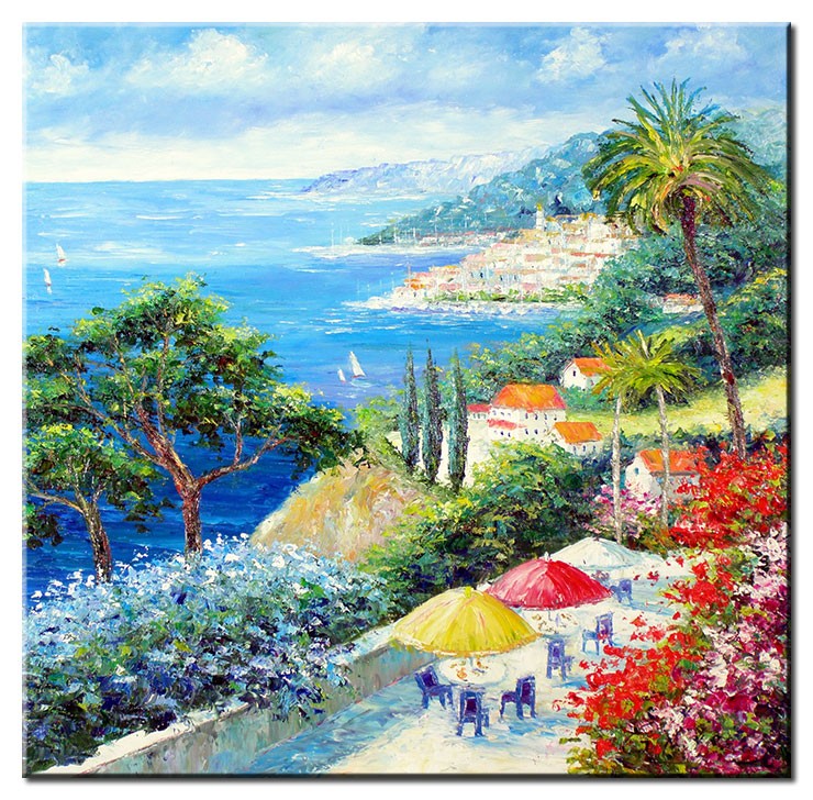 Totti Moreno - Ein Sommer am Meer-30 x 30 cm
