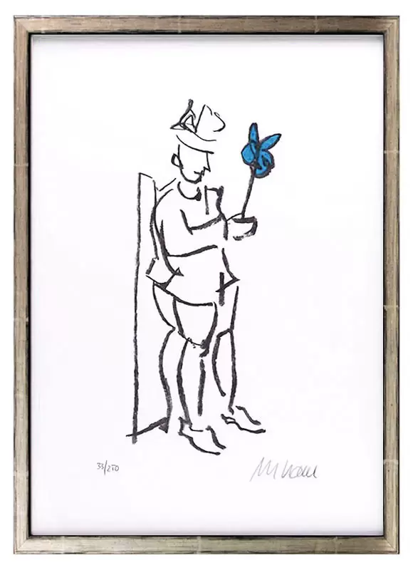 armin-mueller-stahl-kompliment-blau-gerahmt-kunst-art