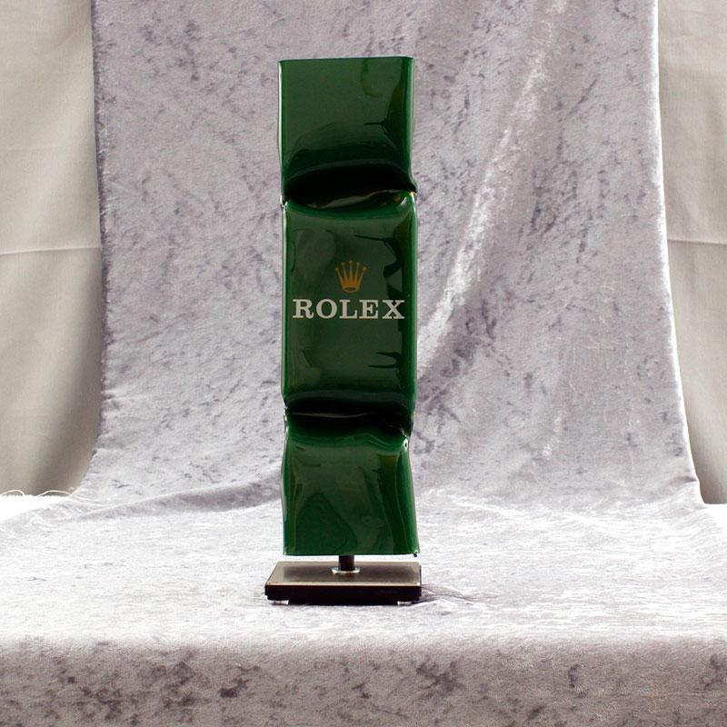 Michael Daniels - LIQUID POP ART - ROLEX - original handgemachte ART CANDY SKULPTUR