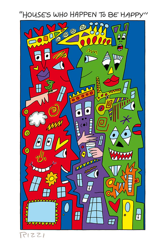 james-rizzi-houses-who-happen-to-be-happy-ungerahmt-kunst-3d