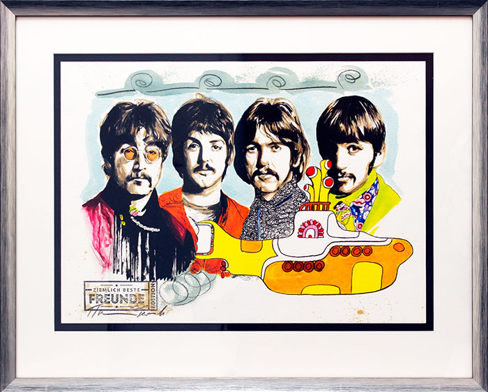 thomas-jankowski-beatles-ziemlich-beste-freunde-gerahmt-kunst-art thomas-jankowski-beatles-ziemlich-beste-freunde-gerahmt-kunst-art