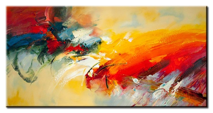 Totti Moreno Leinwandbild - Tropical Heatwave-20 x 40 cm