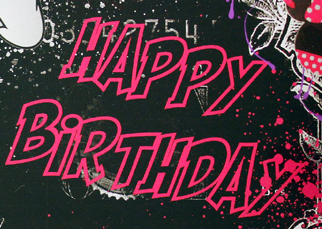 SKYYLOFT - Happy Birthday - Minnie Maus Dollar - Detail