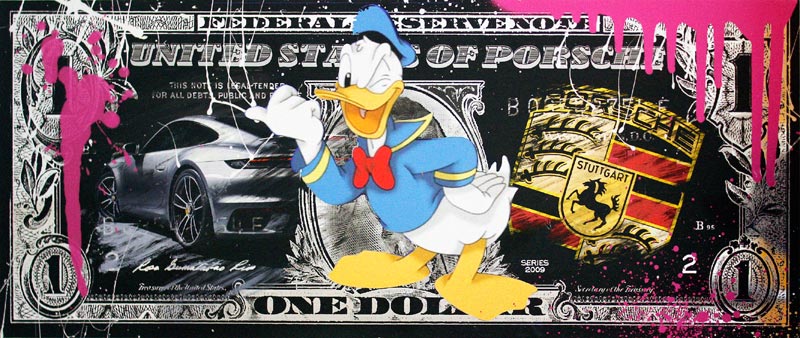 SKYYLOFT - Donald Duck Porsche Rubin Dollar