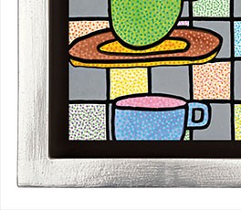 James Rizzi THE MOST COLOURFUL CUPS OF COFFEE - 2D-Pigmentdruck