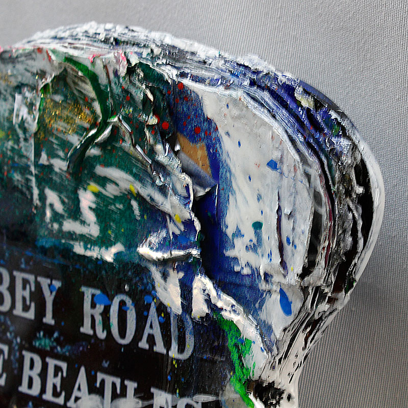 Tanja Kiesewalter - HELLO ABBEY ROAD - Unikat Collage auf Alu-Dibond Tanja Kiesewalter - HELLO ABBEY ROAD - Unikat Collage auf Alu-Dibond