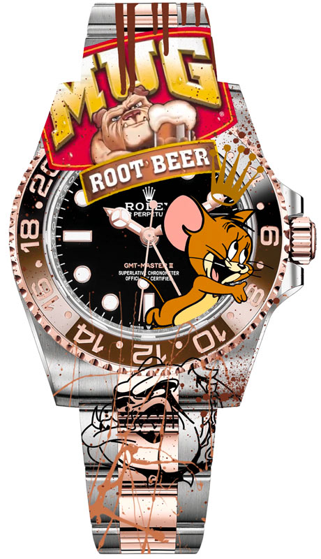 SKYYLOFT Watch - Jerry Root Beer Rolex