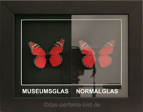 Museumsglas für Otto Waalkes Bilder 92% UV-Schutz, Rahmengröße bis 75x60 cm
