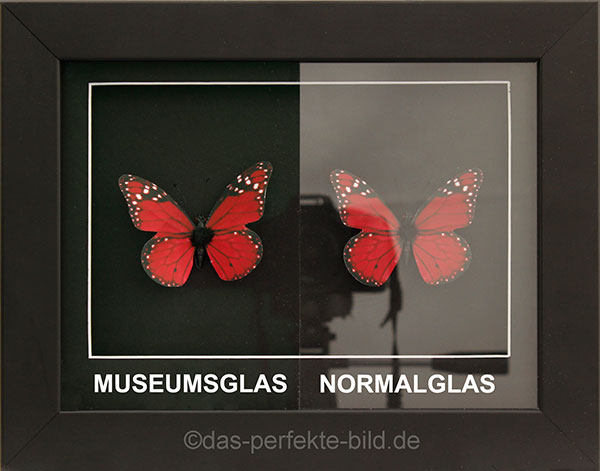 Museumsglas für Otto Waalkes Bilder 70% UV-Schutz, Rahmengröße bis 75x60 cm