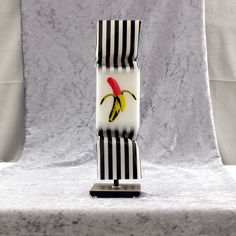 Ad van Hassel - ART CANDY TOFFEE - ANDY WARHOL - FRUITY POP ART original handgemachte ART CANDY SKULPTUR