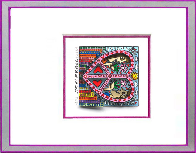 james-rizzi-a-peace-of-our-love-gerahmt-kunst-3d