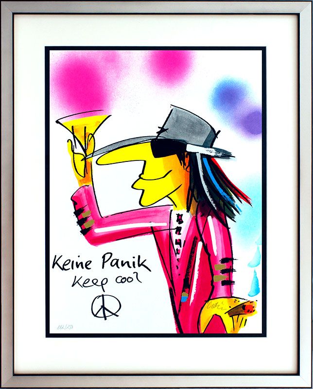 UDO Lindenberg BODO BALLERMANN original handsigniert